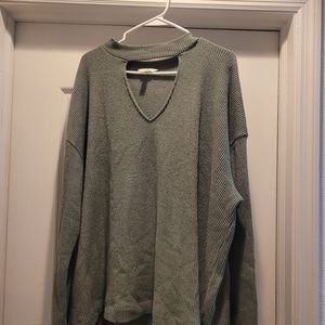 V neck sweater